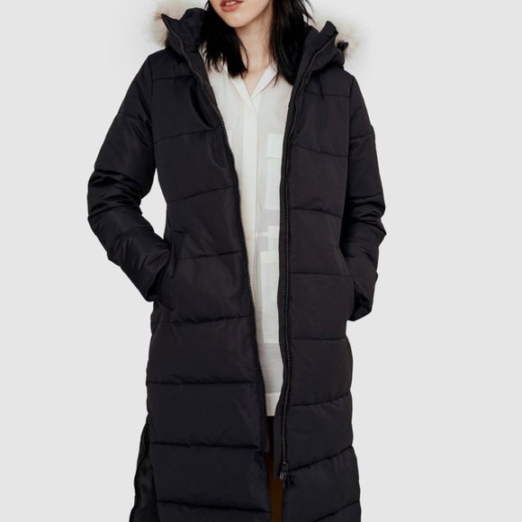 NOIZE Womens Winter Long Parka - Picture 3 of 8